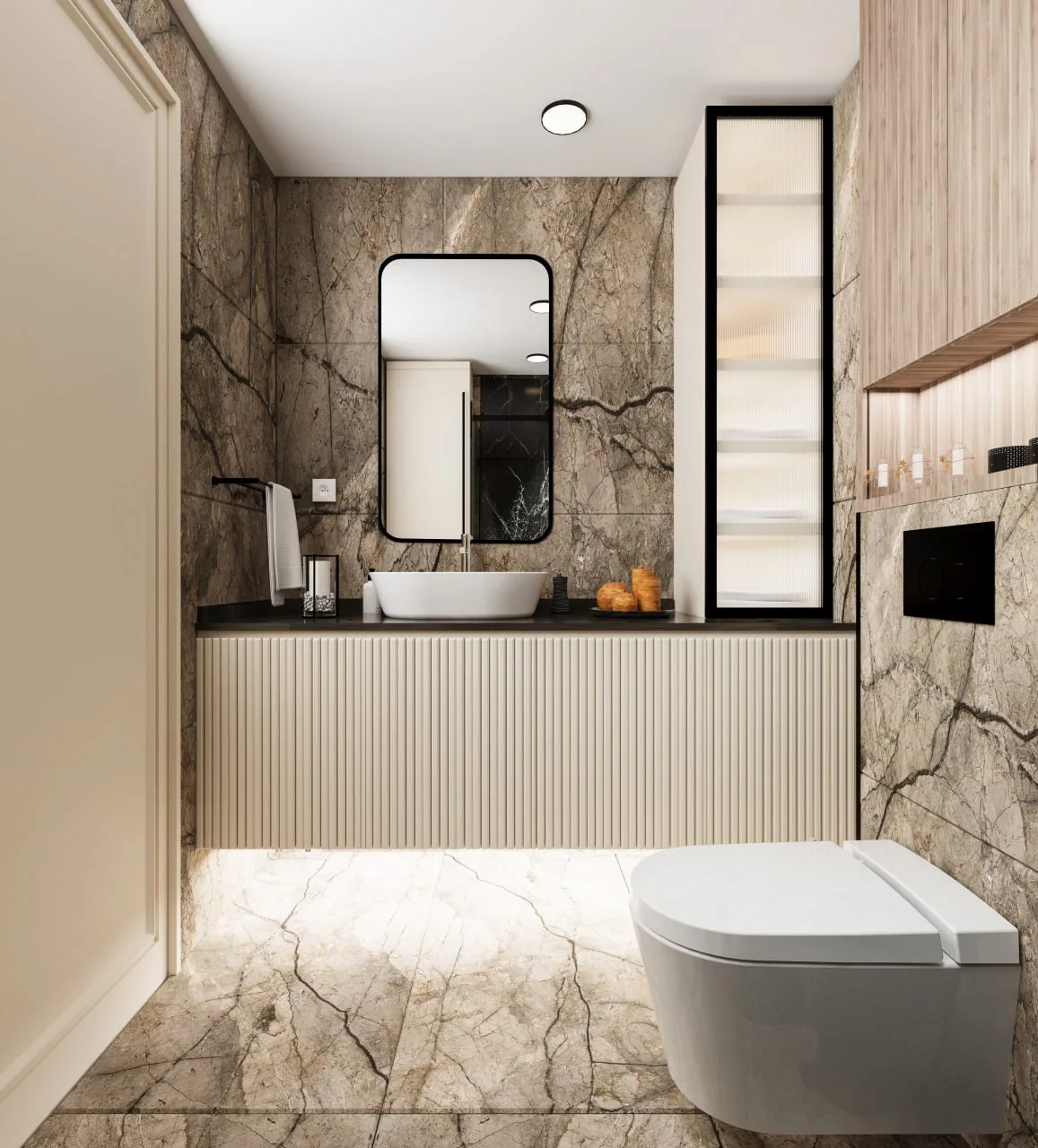 BAHÇEŞEHİR FUNDA SİTESİ T.D BANYO RENOVASYON ÇALIŞMASI